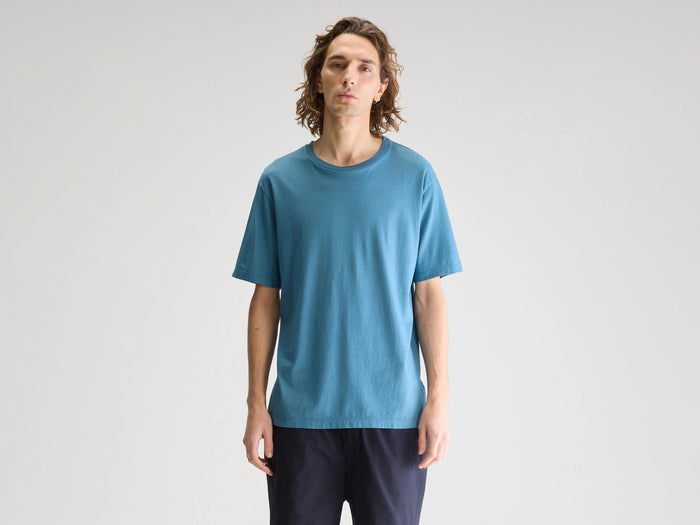 Bellerose T-shirt bleu à manches courtes pour homme