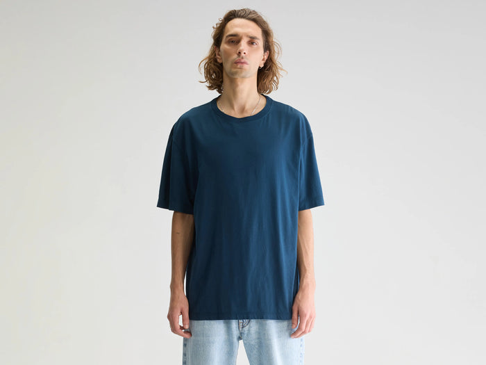 Bellerose T-shirt bleu à manches courtes pour homme