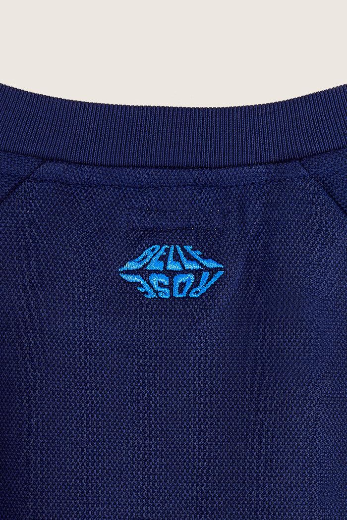 Bellerose T-shirt Court Bleu à Manches Courtes Pour Filles