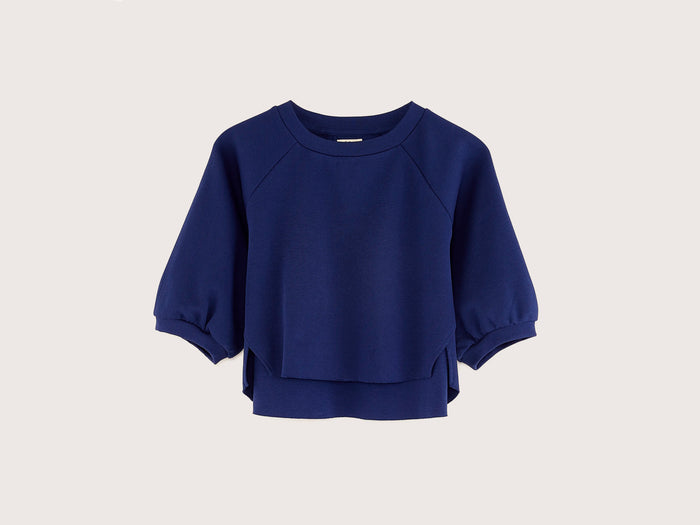 Bellerose T-shirt court bleu à manches courtes pour filles