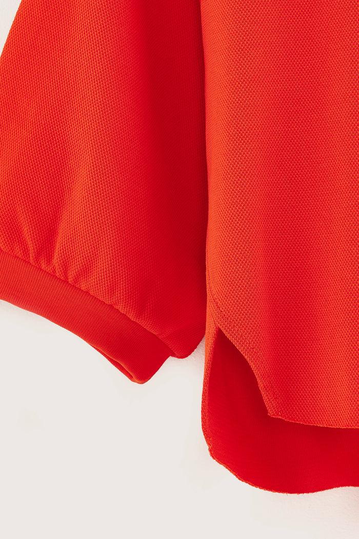 Bellerose T-shirt Court Rouge Manches Courtes Pour Filles