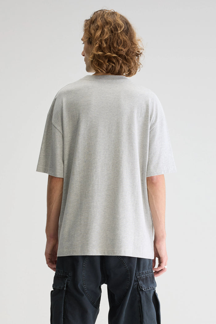Bellerose T-shirt Gris à Manches Courtes Pour Homme