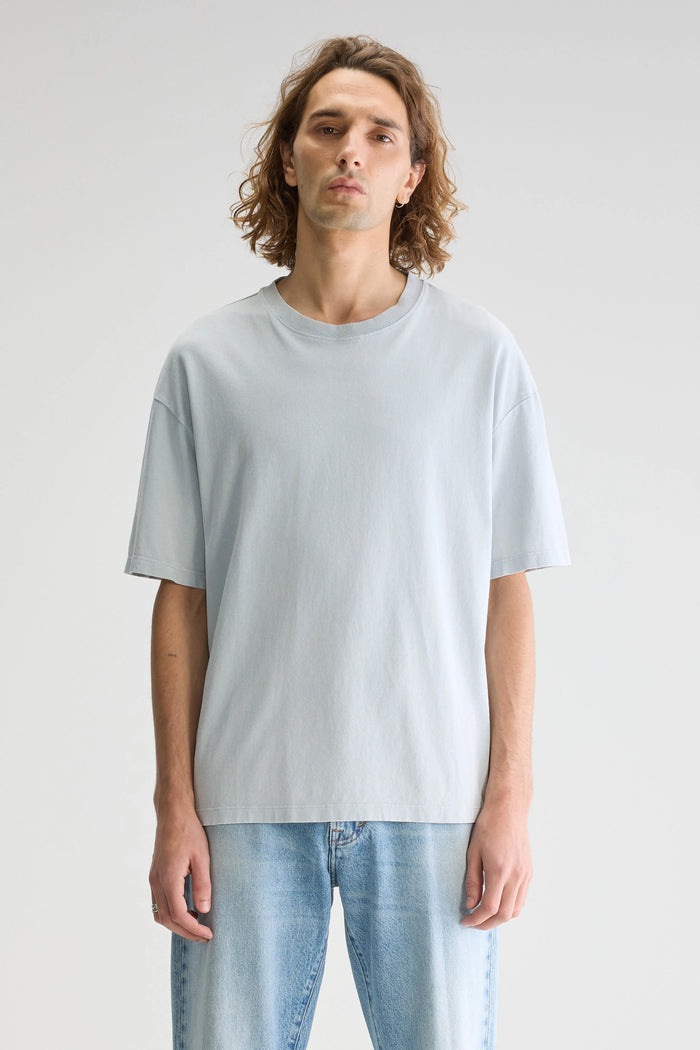 Bellerose T-shirt Gris-bleu à Manches Courtes Pour Homme