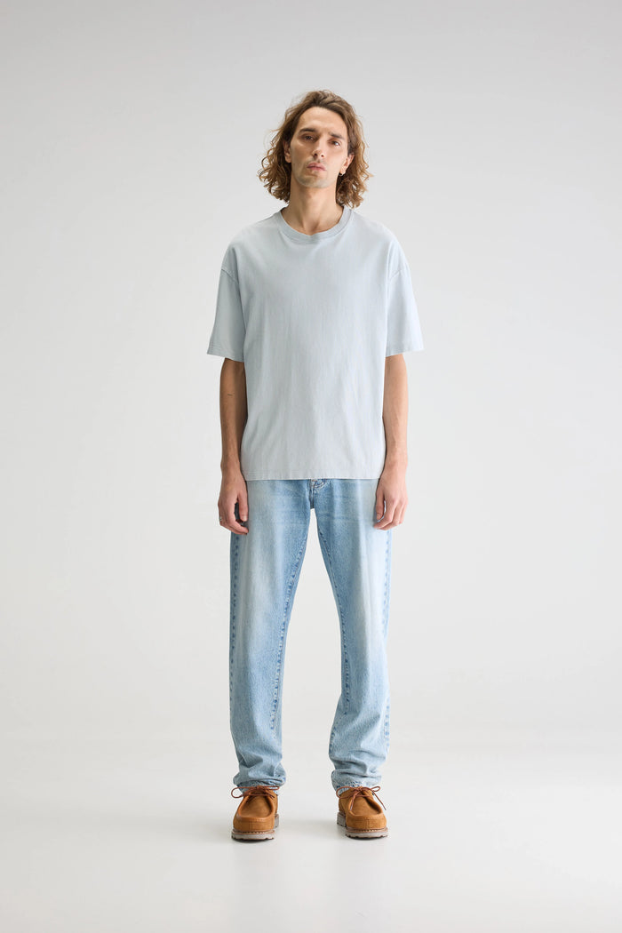 Bellerose T-shirt Gris-bleu à Manches Courtes Pour Homme
