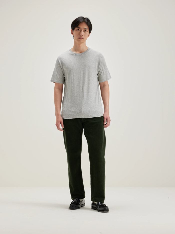 Bellerose T-shirt Gris En Coton à Manches Courtes Pour Hommes