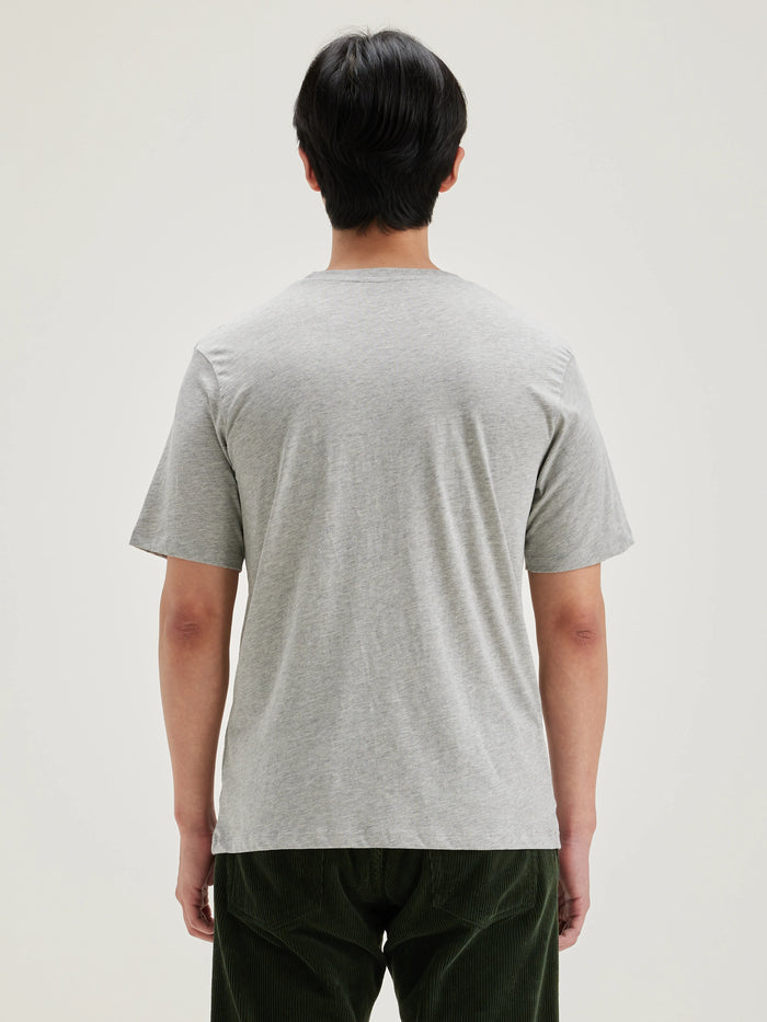Bellerose T-shirt Gris En Coton à Manches Courtes Pour Hommes