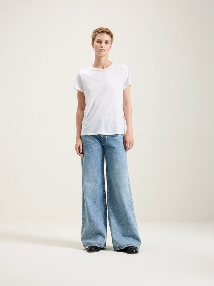 Bellerose T-shirt Manches Courtes Blanc Pour Femmes