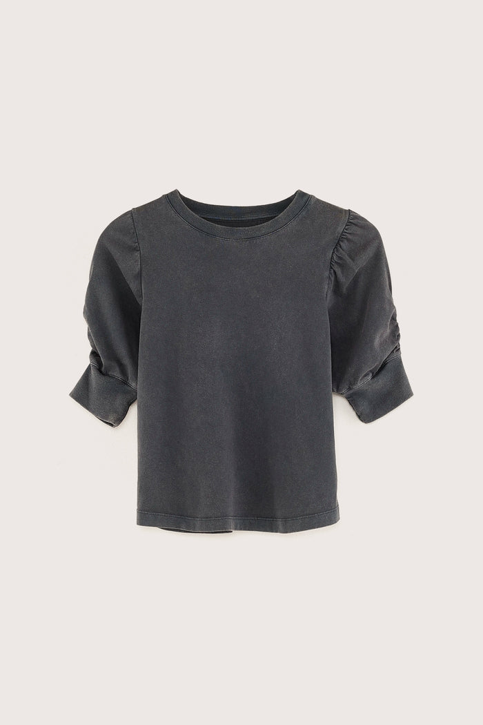 Bellerose T-shirt Noir à Manches Courtes Pour Filles