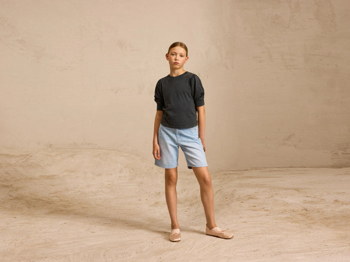 Bellerose T-shirt noir à manches courtes pour filles