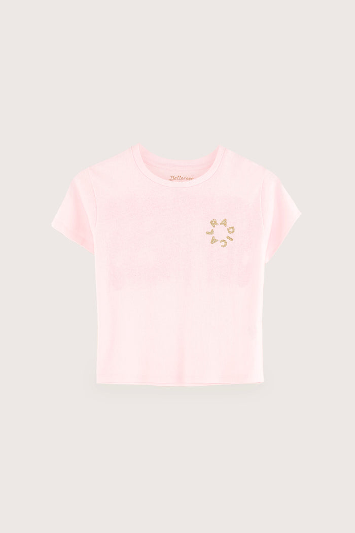 Bellerose T-shirt Rouge à Manches Courtes Pour Filles