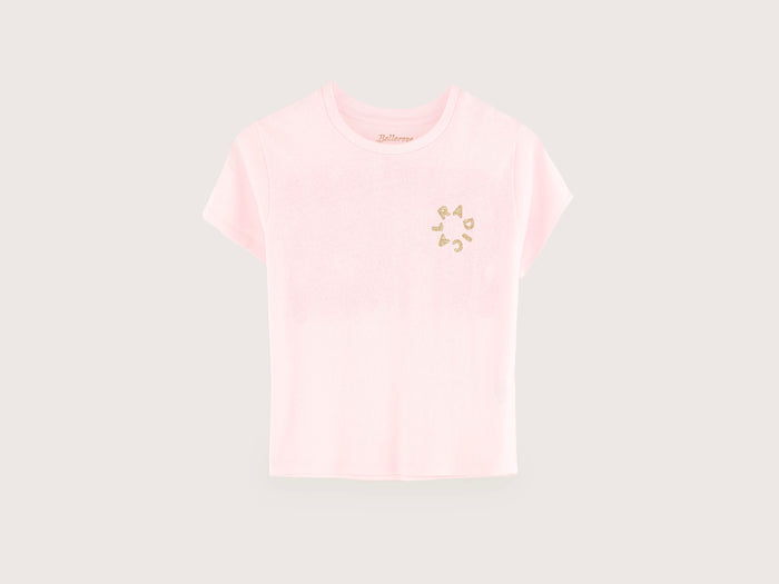 Bellerose T-shirt rouge à manches courtes pour filles