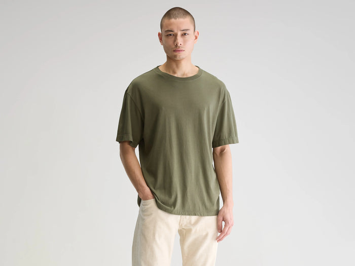Bellerose T-shirt vert à manches courtes pour homme