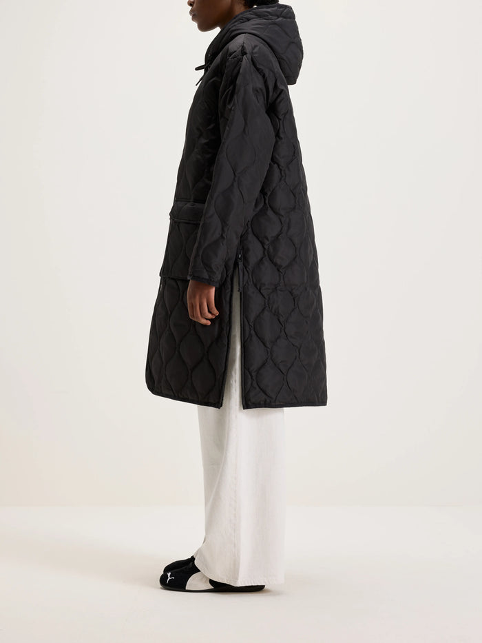 Taion Taion Long Manteau Militaire à Capuche