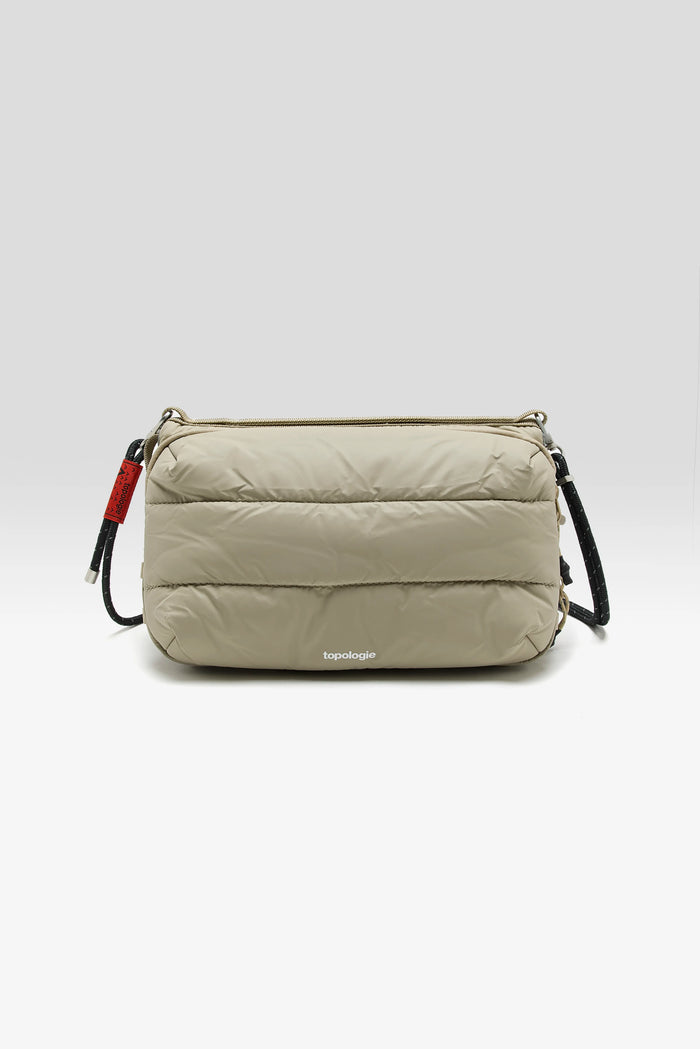 Topologie Topologie Taupe Puffer Bottle Saccoche Large