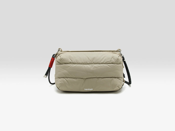 Topologie Topologie Taupe Puffer Bottle Saccoche Large