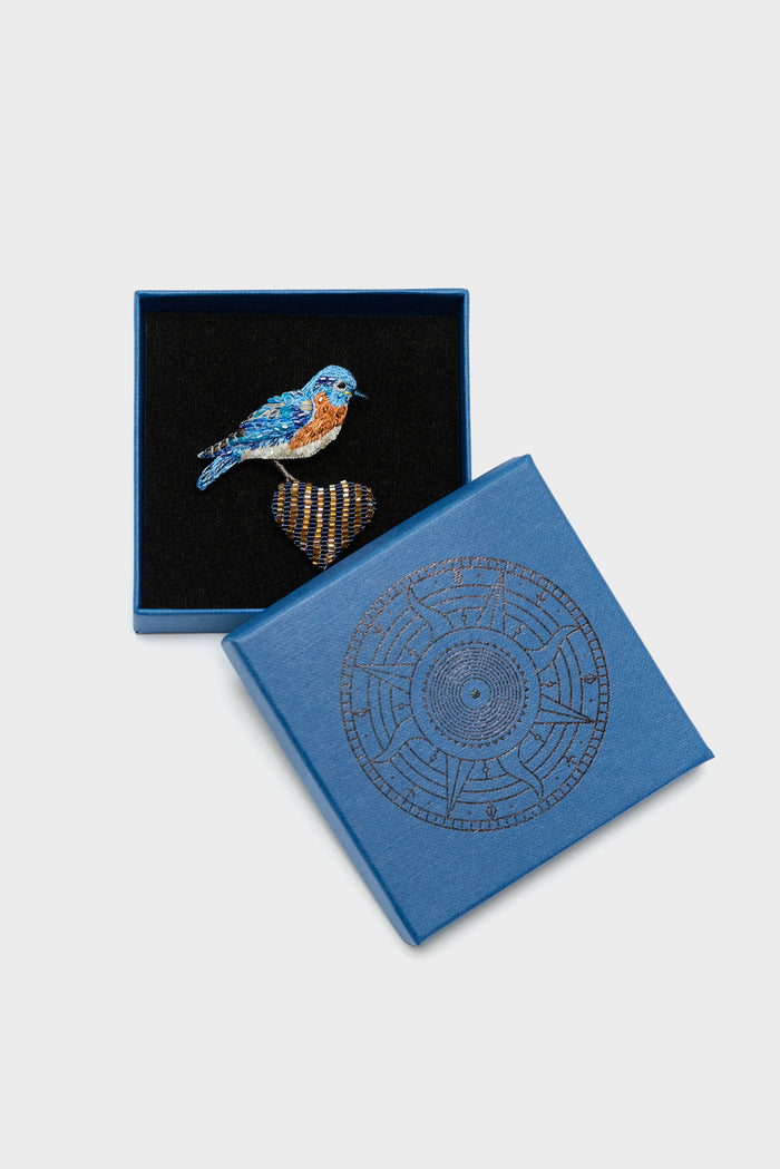 Trovelore Trovelore Bird Love Brooch