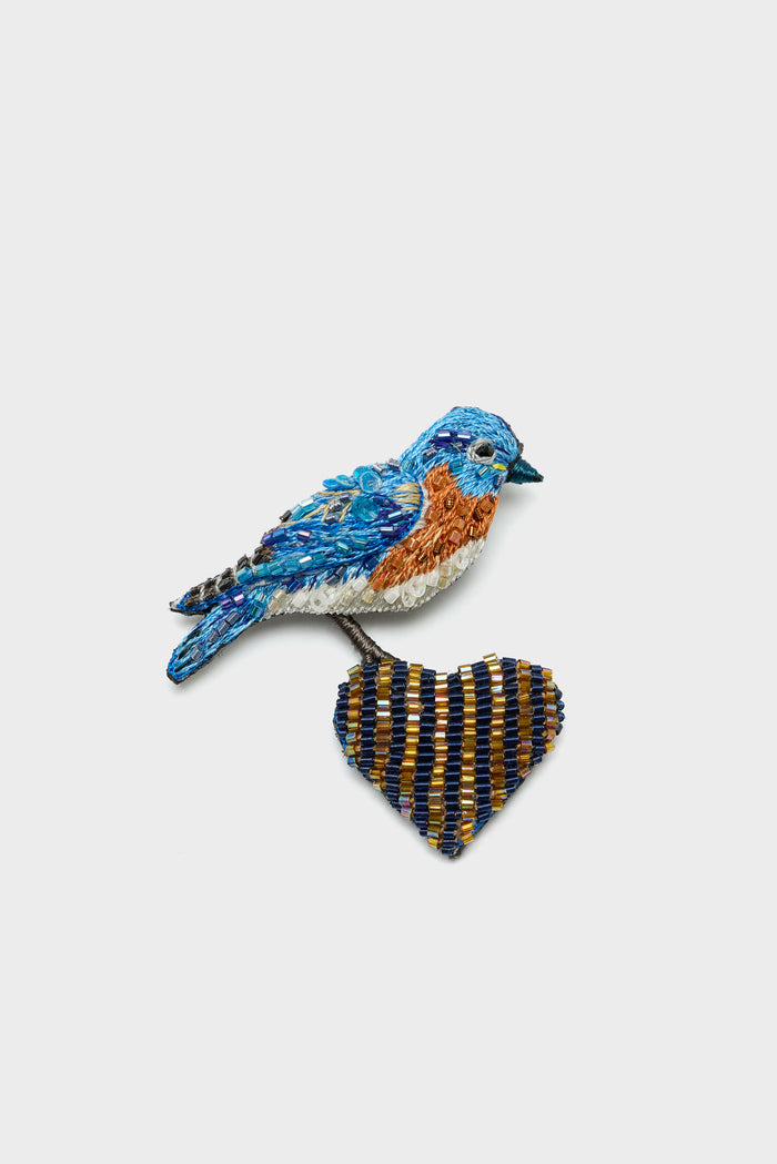 Trovelore Trovelore Bird Love Brooch