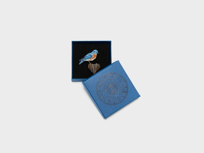 Trovelore Trovelore Bird Love Brooch