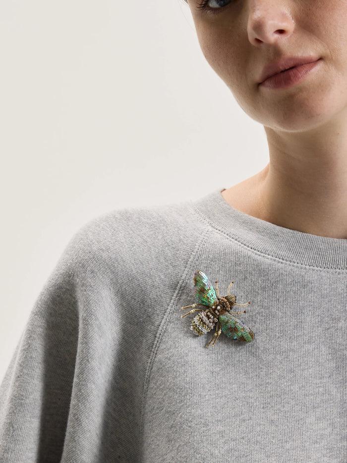 Trovelore Trovelore Broche Abeille Perle