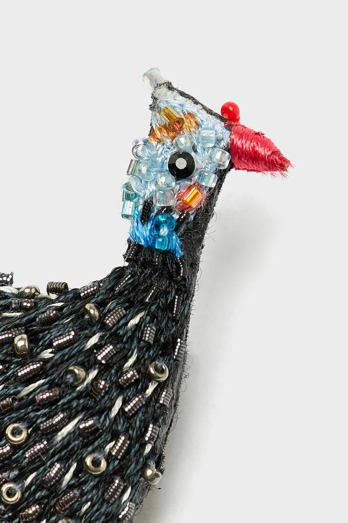 Trovelore Trovelore Guinea Fowl Brooch