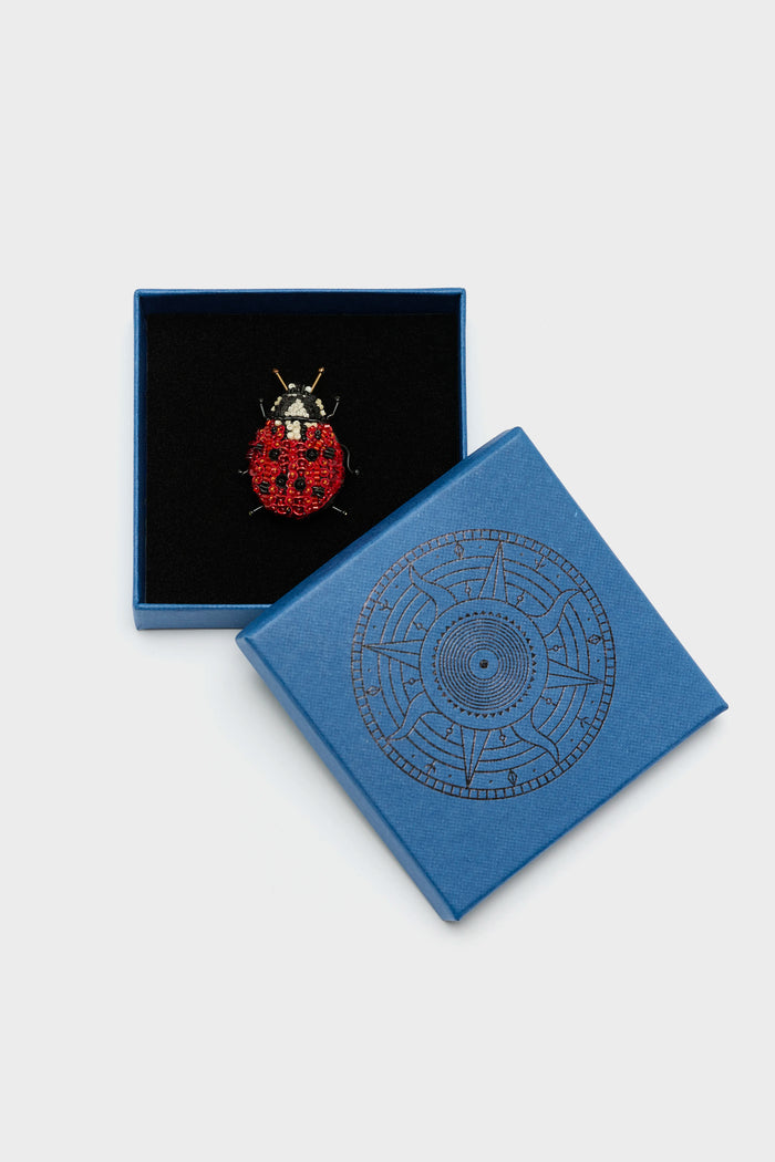 Trovelore Trovelore Lady Bug Beetle Brooch