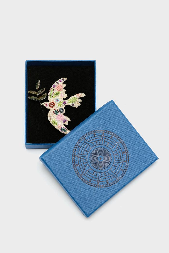 Trovelore Trovelore Peace Bird Brooch