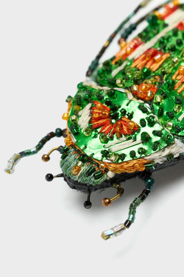 Trovelore Trovelore Rainbow Flower Beetle Brooch