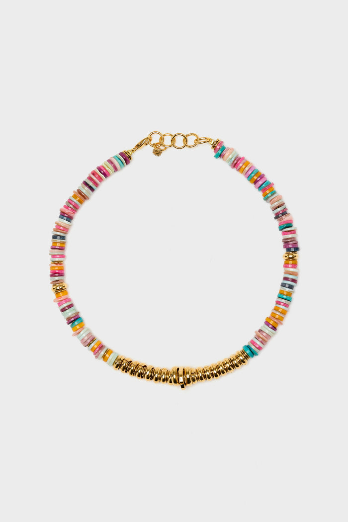 Vadi Jewels Vadi Jewels Alcùdi Collier Doré/or En Hématite