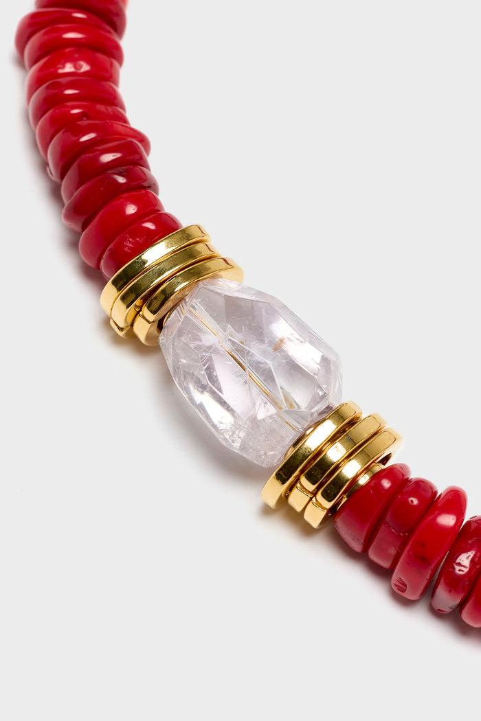 Vadi Jewels Vadi Jewels Collier De Corail Rouge Paloma