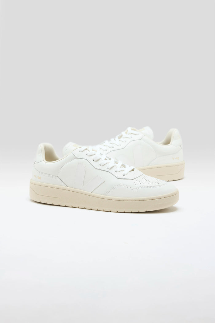 Veja Veja V-90 O.T. Leather Sneakers For Men