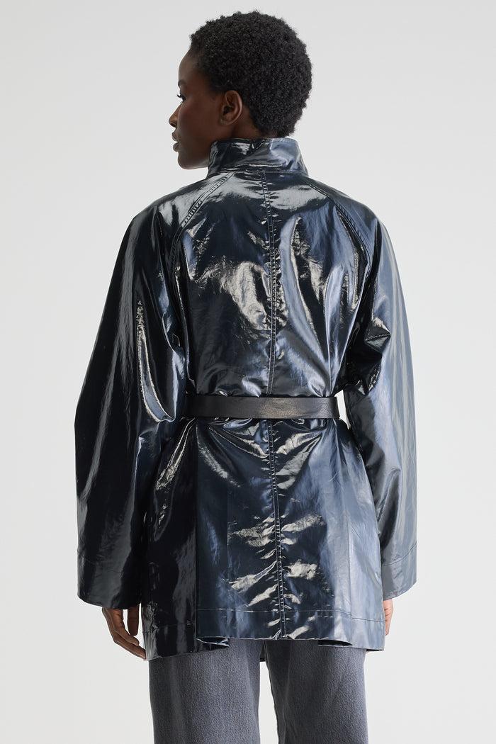 Bellerose Veste De Pluie Bleu Marine Décontractée Pour Femmes