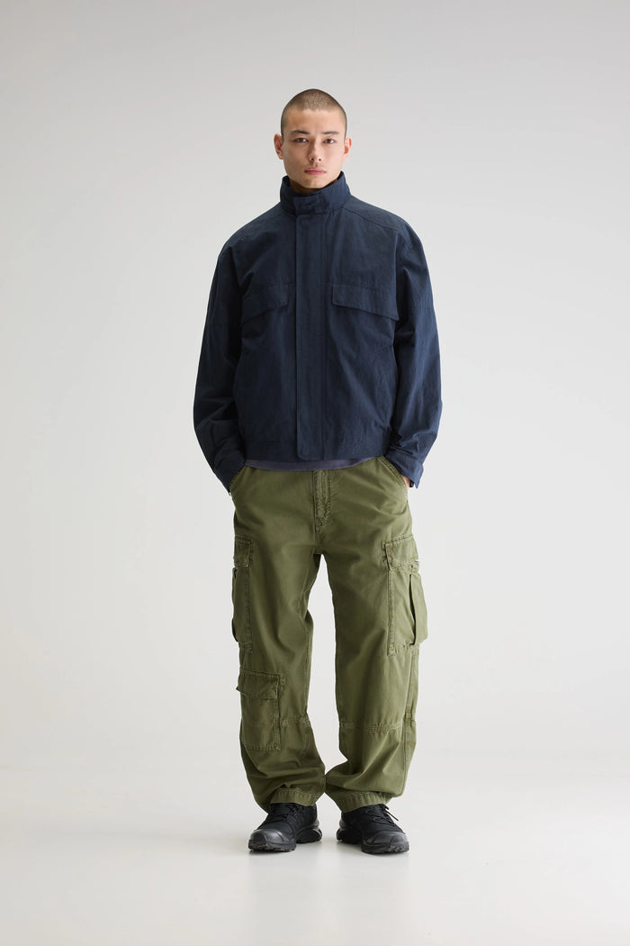 Bellerose Veste Décontractée Bleu Marine Pour Homme