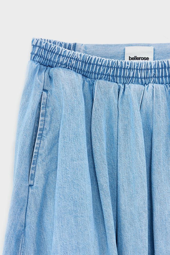 Bellerose Woogie Midi A-line Skirt (251 / W / LT BLUE BLEACH)