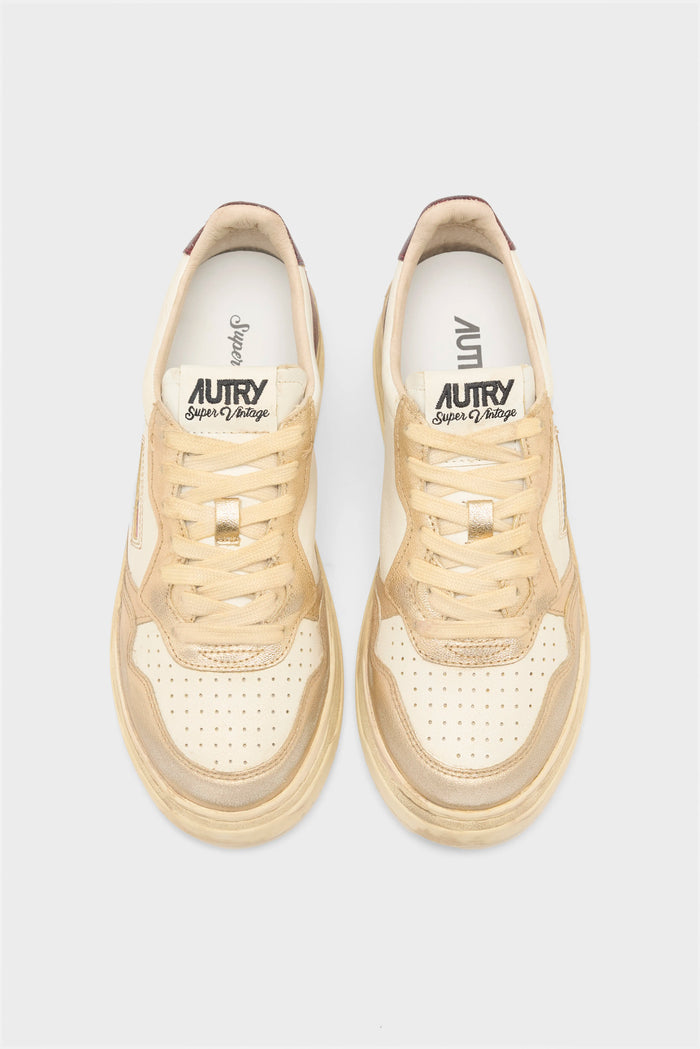 Autry Autry Medalist Low Super Vintage Pour Femmes