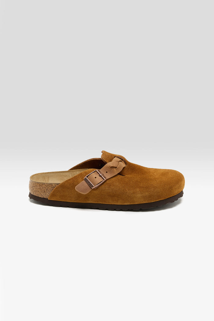 Birkenstock Birkenstock Boston Braided Suede For Women