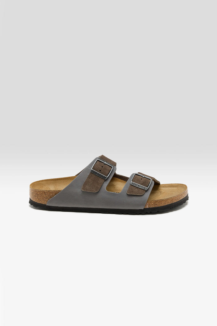 Birkenstock Birkenstock Boston Mixed Leather Clogs For Men