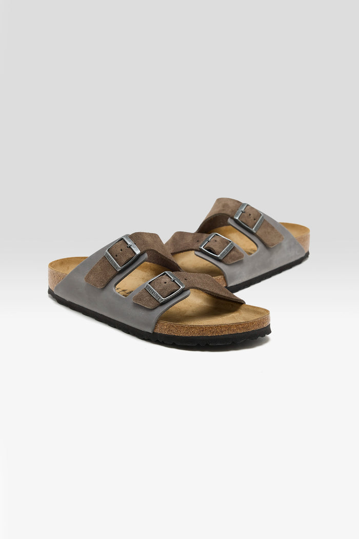 Birkenstock Birkenstock Boston Mixed Leather Clogs For Men
