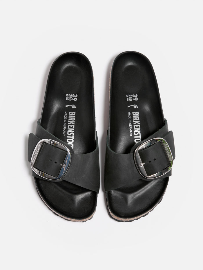 Birkenstock Birkenstock Madrid Big Buckle En Noir Pour Femmes