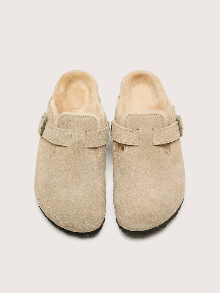 Birkenstock Birkenstock Sabots Birkenstock Boston Shearling Pour Femmes