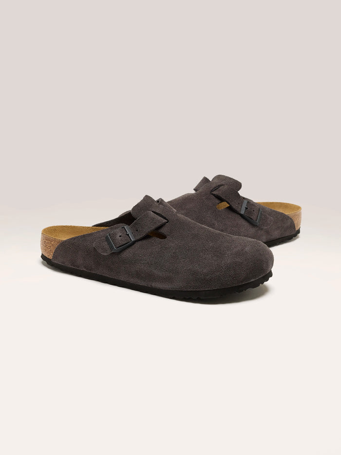 Birkenstock Birkenstock Sabots Birkenstock Boston Suede Leather Pour Hommes