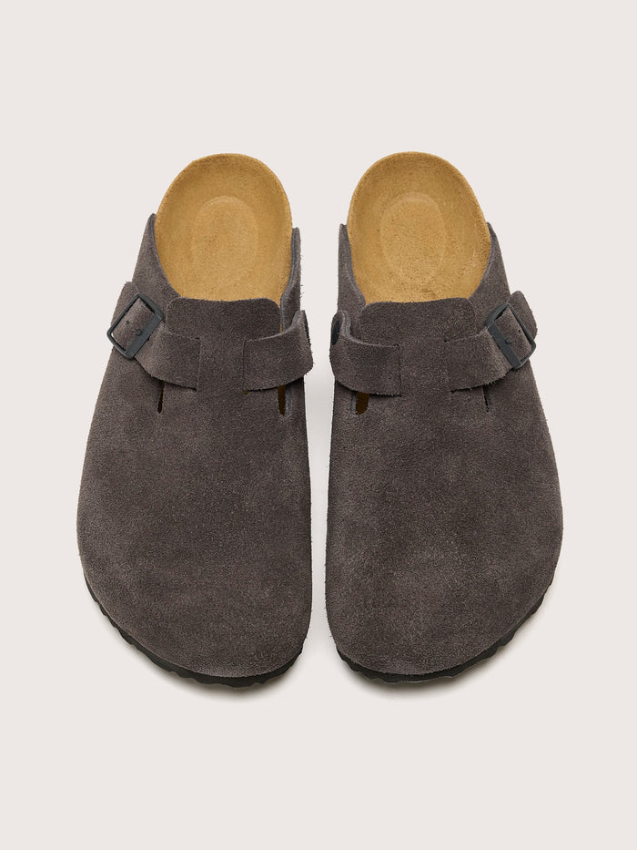 Birkenstock Birkenstock Sabots Birkenstock Boston Suede Leather Pour Hommes