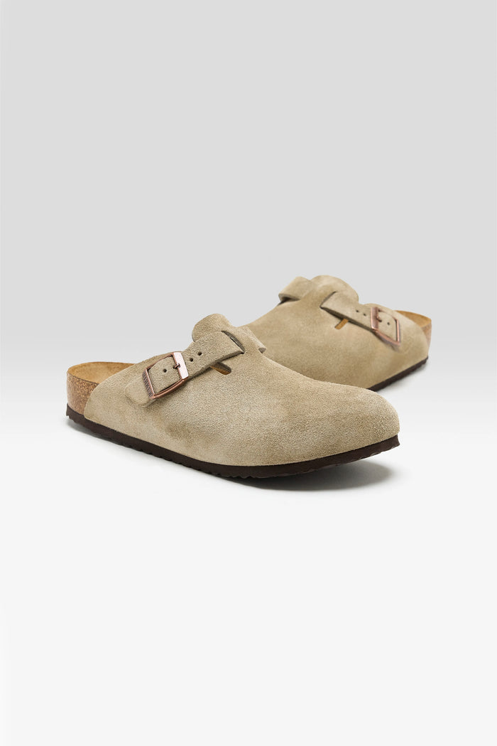 Birkenstock Birkenstock Sabots Birkenstock Boston Suede Pour Enfants