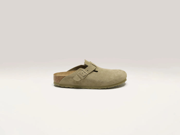 Birkenstock Birkenstock Sabots Birkenstock Boston Suede pour femmes