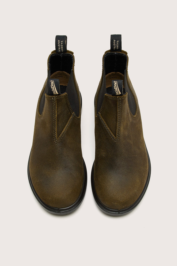 Blundstone Blundstone Bottes #2496 Olive Pour Enfants