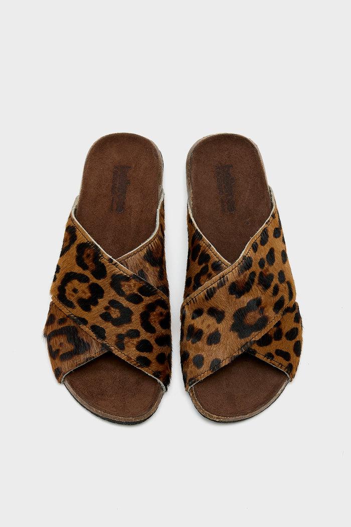 Bosabo Bosabo Guepard Leather Sandals