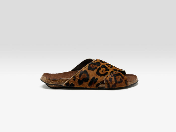 Bosabo Bosabo Guepard Leather Sandals