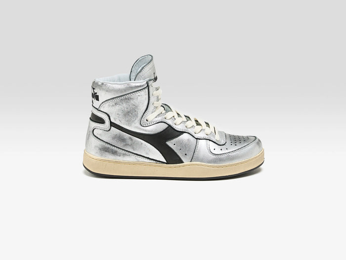 Diadora Diadora MI Basket Silver Used for Women