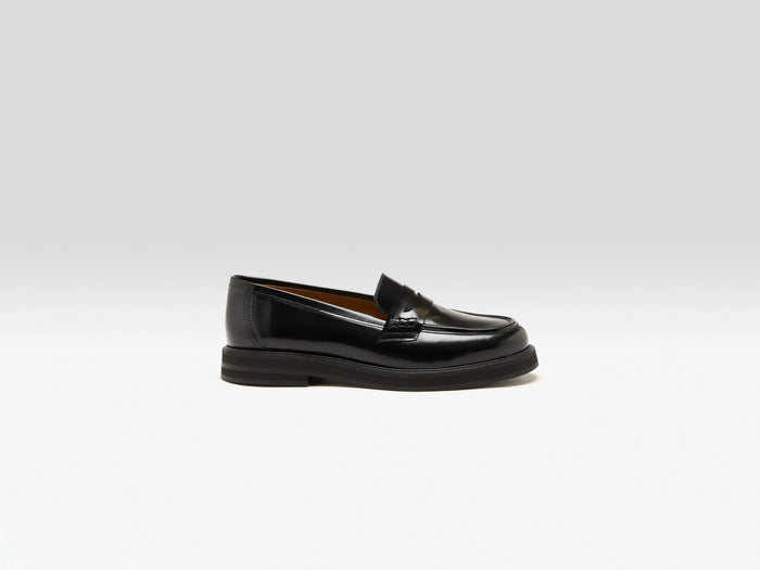 Flattered Flattered Mocassins Sadie en cuir noir