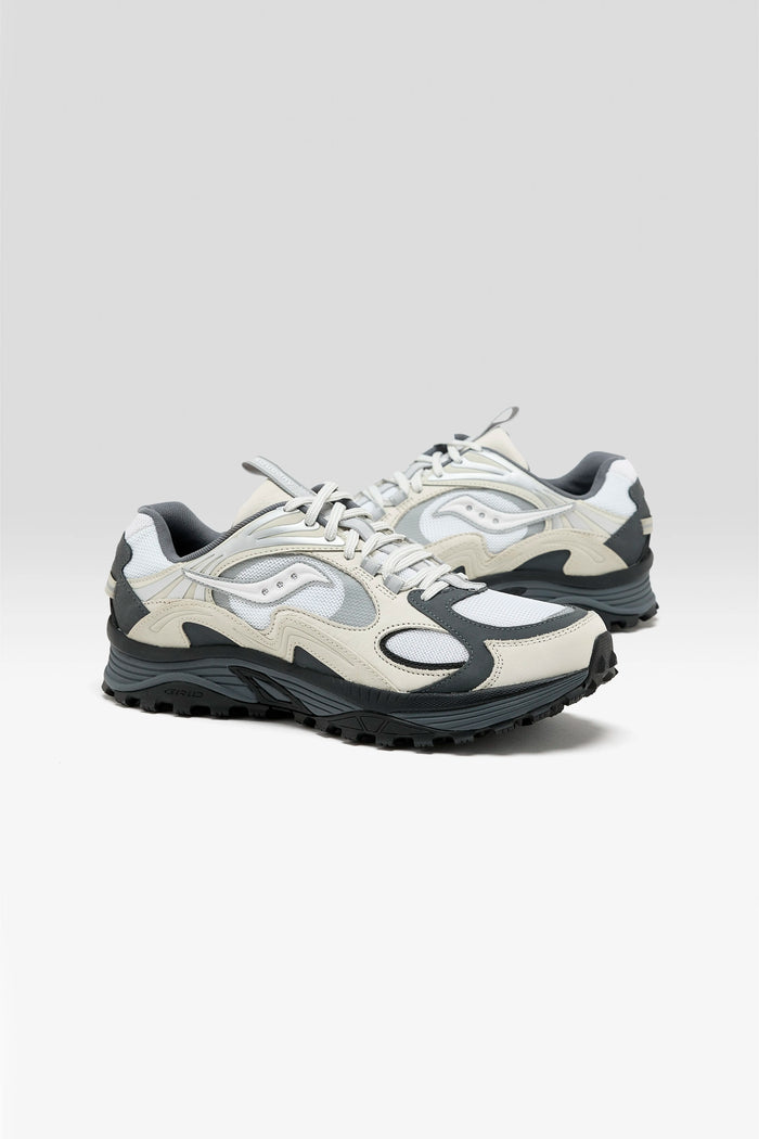 Saucony Saucony Grid Aura X Grey Pack Sneakers For Men