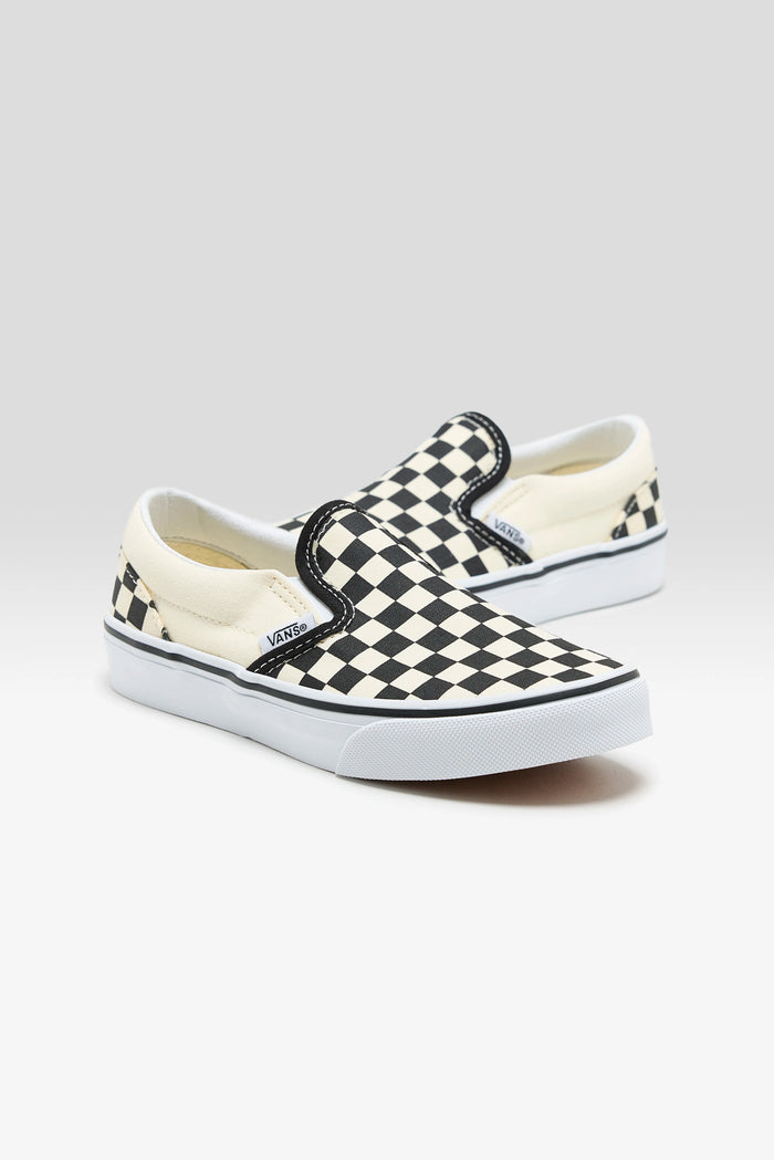 Vans Vans Kids' Classic Slip-On Checkerboard Shoes